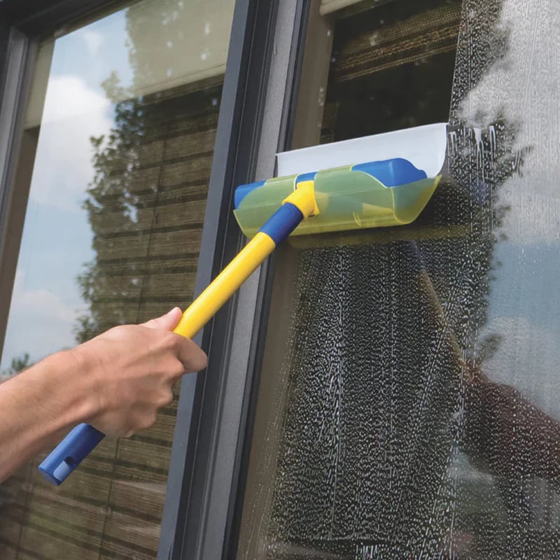 Scratch-Free & Streak-Free Squeegee 5-Piece Set for Glass Cleaning