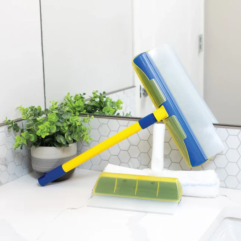 Scratch-Free & Streak-Free Squeegee 5-Piece Set for Glass Cleaning