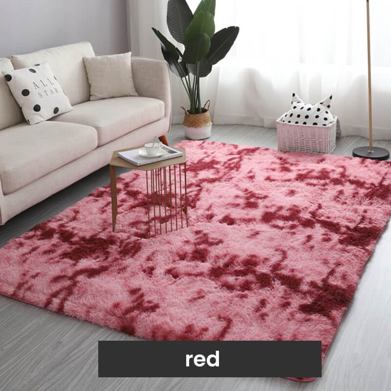 ⏳Limited-time 50% off⏰Gradient Color Plush Floor Mat🛋️