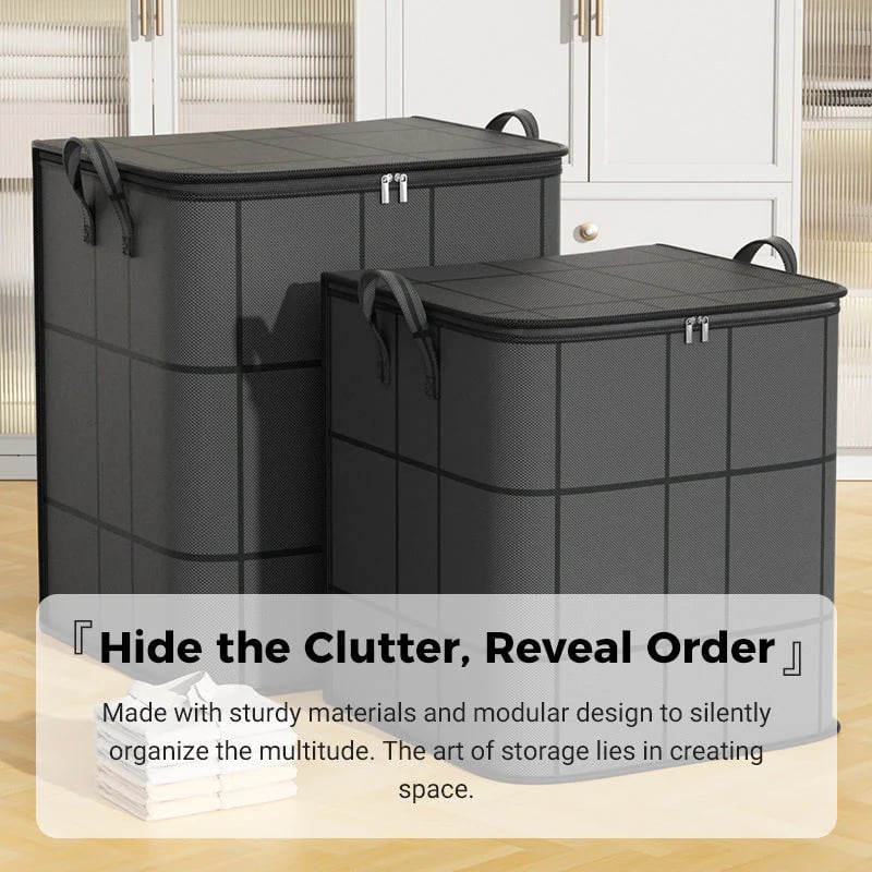 Dust-Proof Comforter and Bedding Organizer