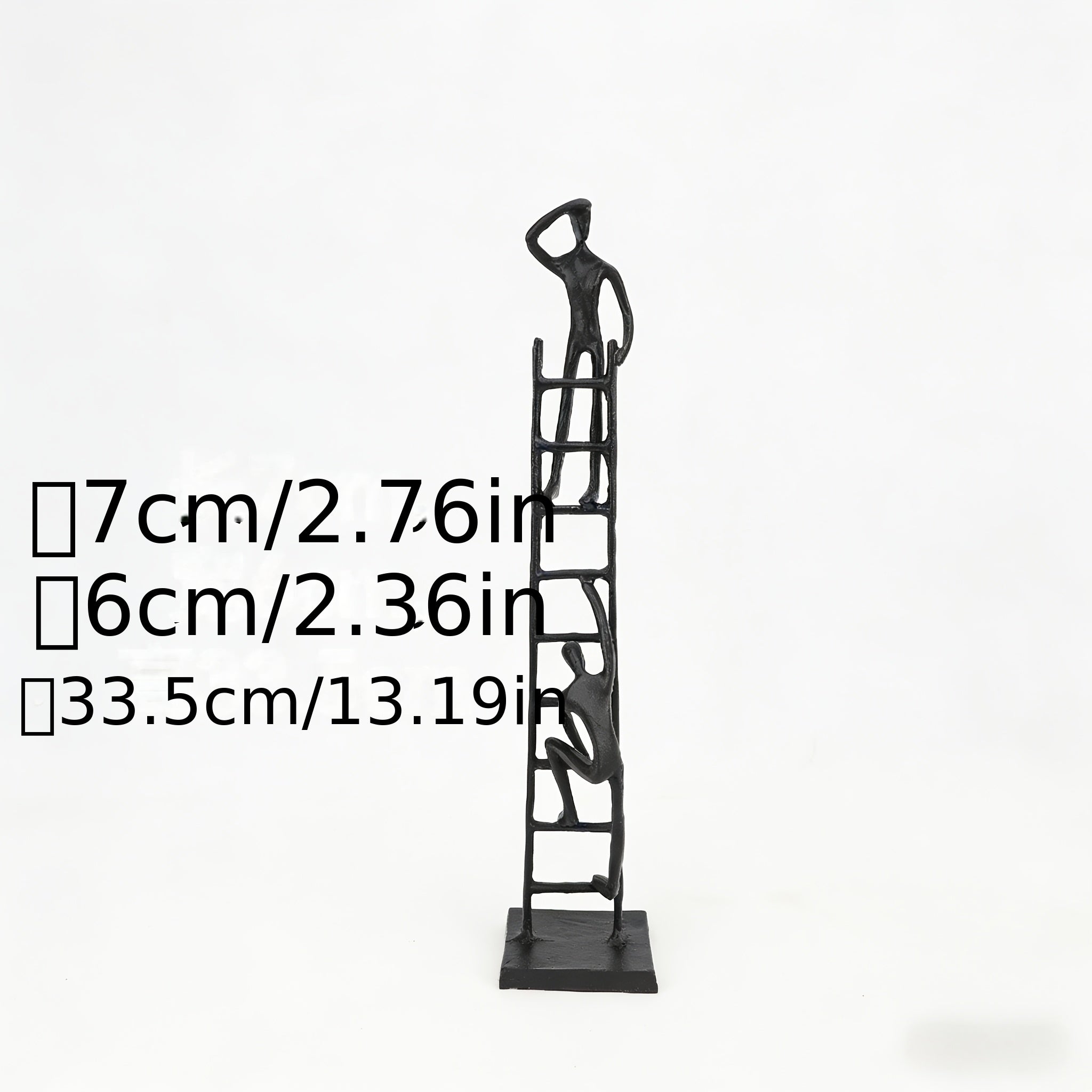 Abstract Climbing for Man Statue, Modern Minimalist Home Decor, Creative Art Sculpture for Living Room, Office, Showroom, Unique Decorative Ornament Gift