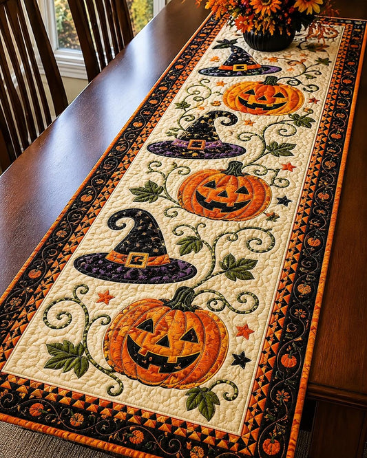 ⭐2026 USA Sale: Up to 60% OFF -🎃Autumn Spell Quilted Table Runner