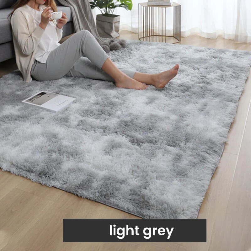 ⏳Limited-time 50% off⏰Gradient Color Plush Floor Mat🛋️