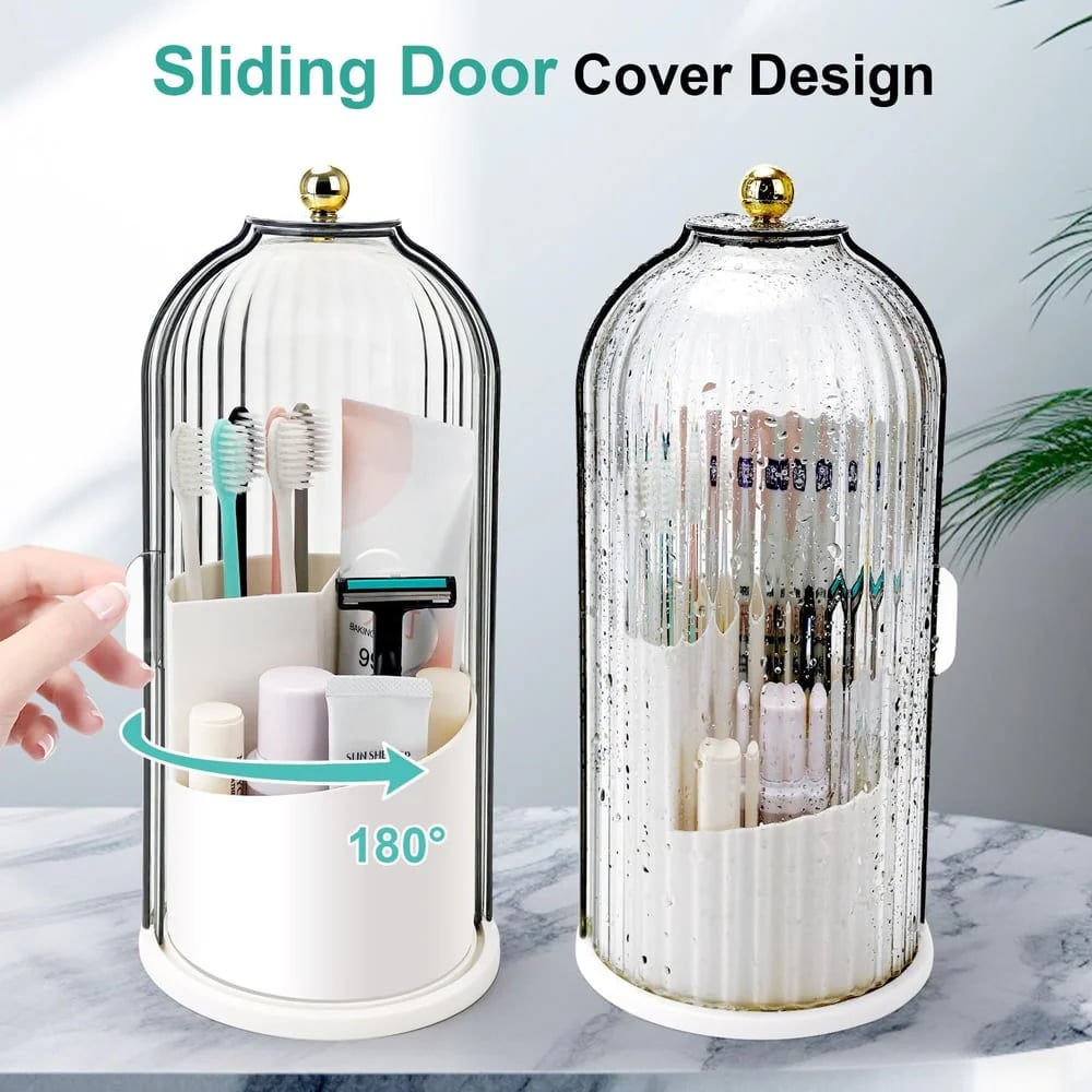 🏡🔥Hot Sale 50% OFF✨Sliding Lid Toothbrush Organizer