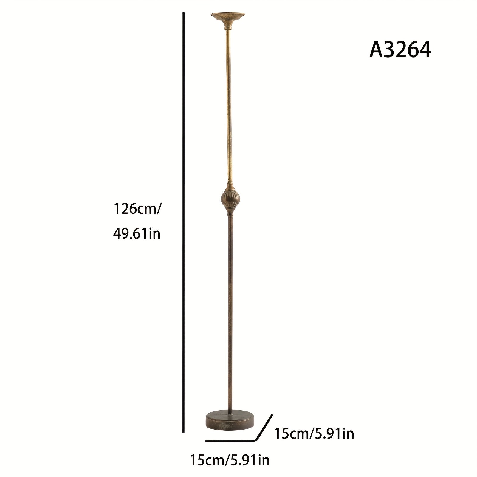 High Foot Candlestick High Foot Candlestick | American Art Floor Photography Props Decorative Ornaments Festival