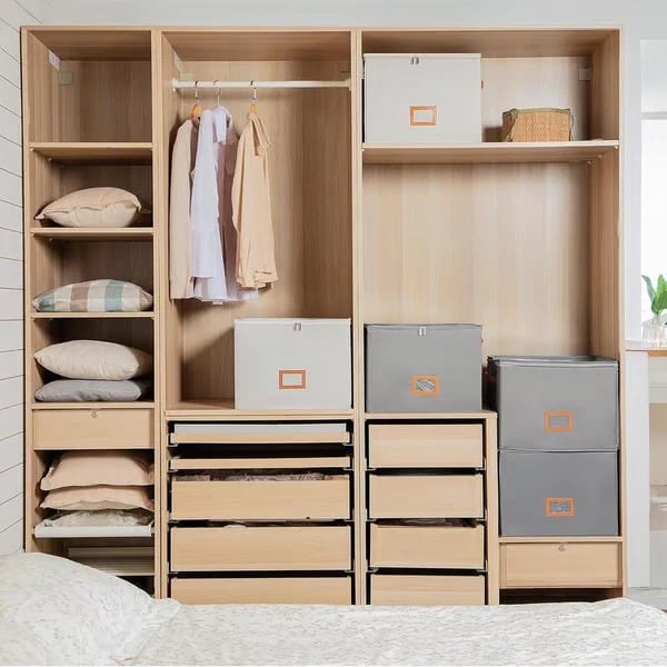 ⏳Limited time 50% off💥Oxford Fabric Foldable Design Shoe Organizer, Storage Box