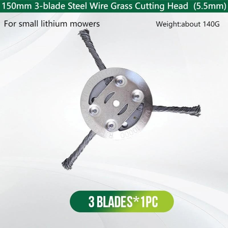 🔥Buy More Save More String🌿Trimmer Replacement Head,Steel Wire Grass Cutting Head