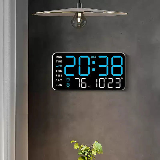 📢📢49% OFF!! ⏰Multifunctional decorative LED digital wall clock, the limitless digital clock for the modern Norwegian home