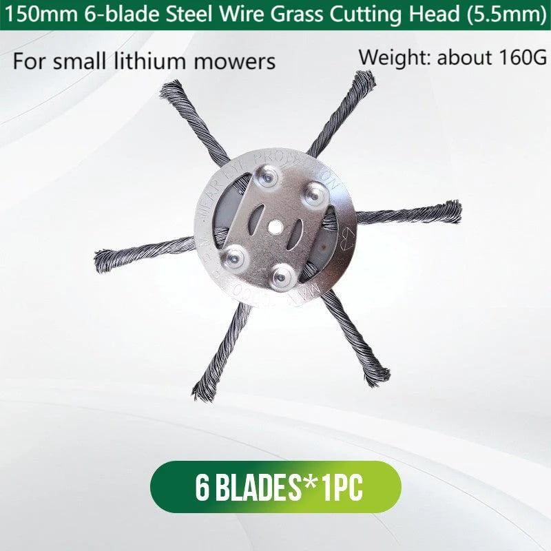 🔥Buy More Save More String🌿Trimmer Replacement Head,Steel Wire Grass Cutting Head