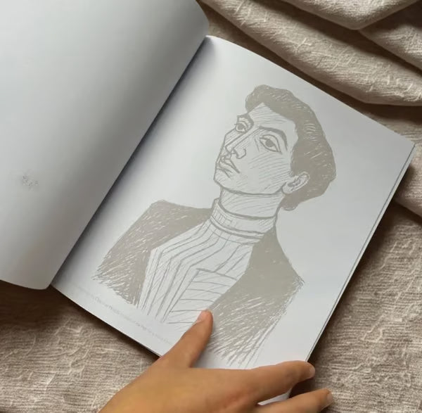 Beginner-Friendly💕Ink Tracing: A Therapeutic Reverse Coloring Experience📚(Deluxe Edition)