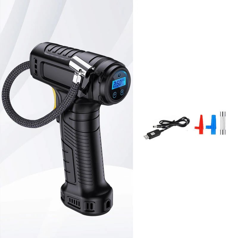 Portable Cordless Air Compressor with Digital Display