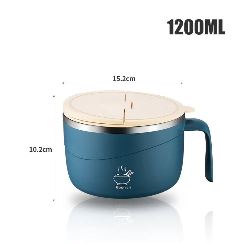 🔥Limited Time Promotion 50% OFF🔥304 Stainless Steel Insulated Ramen Bowl