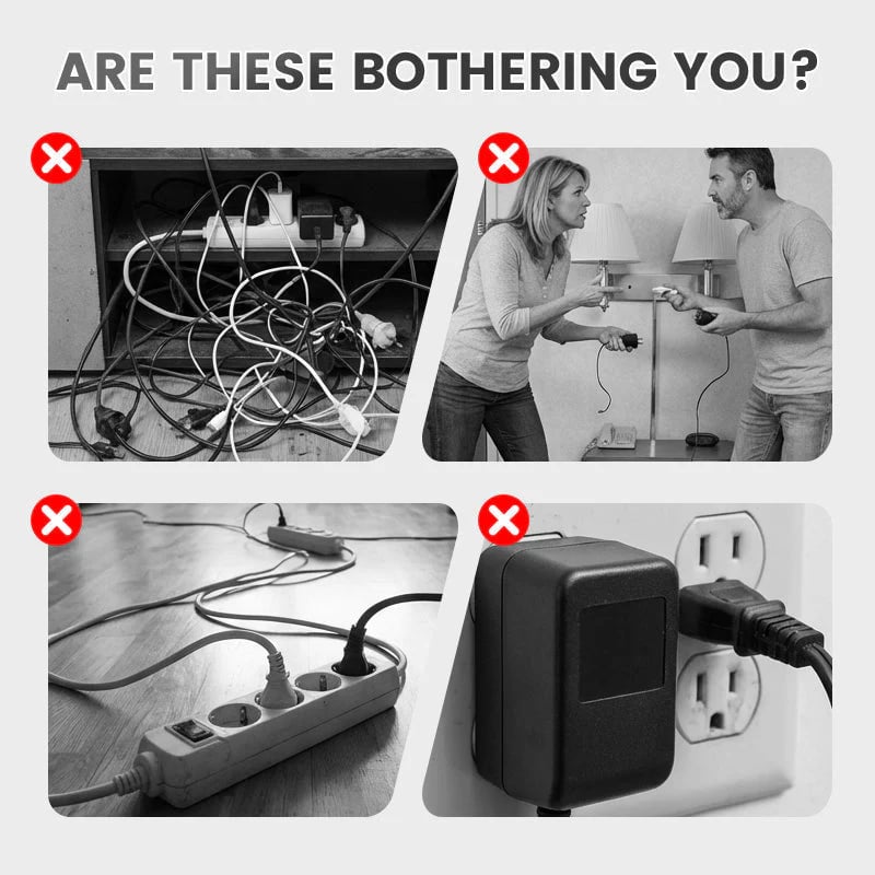 Smart Power Strip with USB Ports