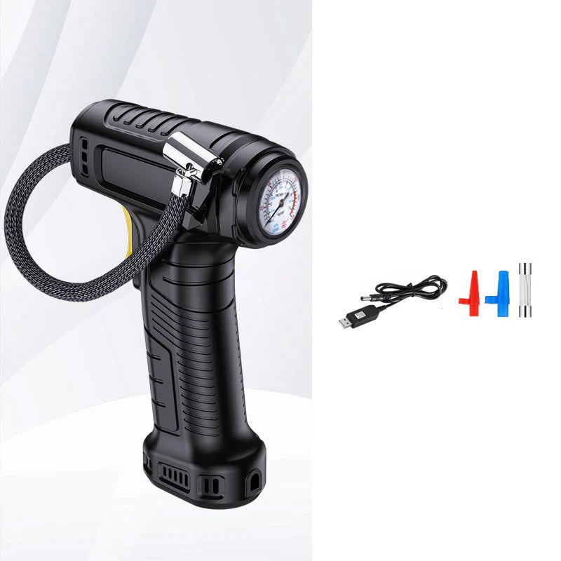 Portable Cordless Air Compressor with Digital Display