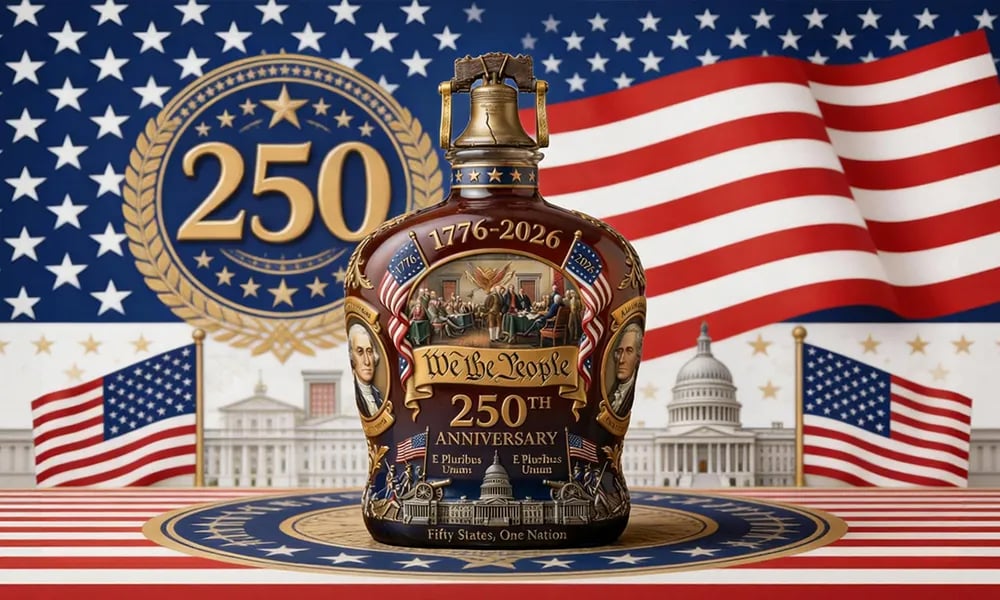 250th Anniversary Edition “Don't Go Under” Whiskey Bottle Series