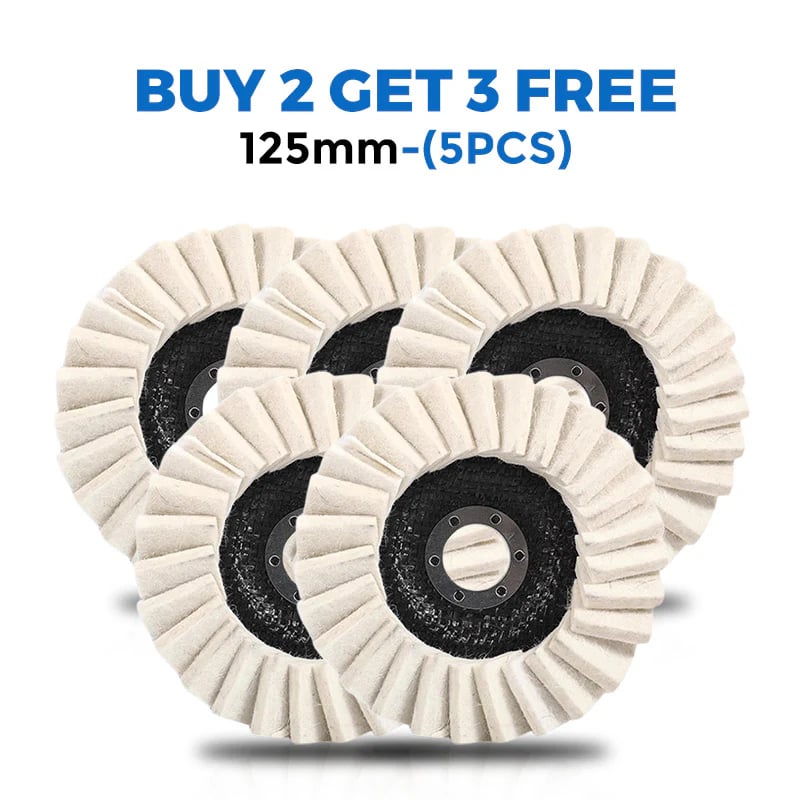🎁Black Friday Sale - Limited time 49% OFF🎁✨Wool Felt Flap Polishing Disc