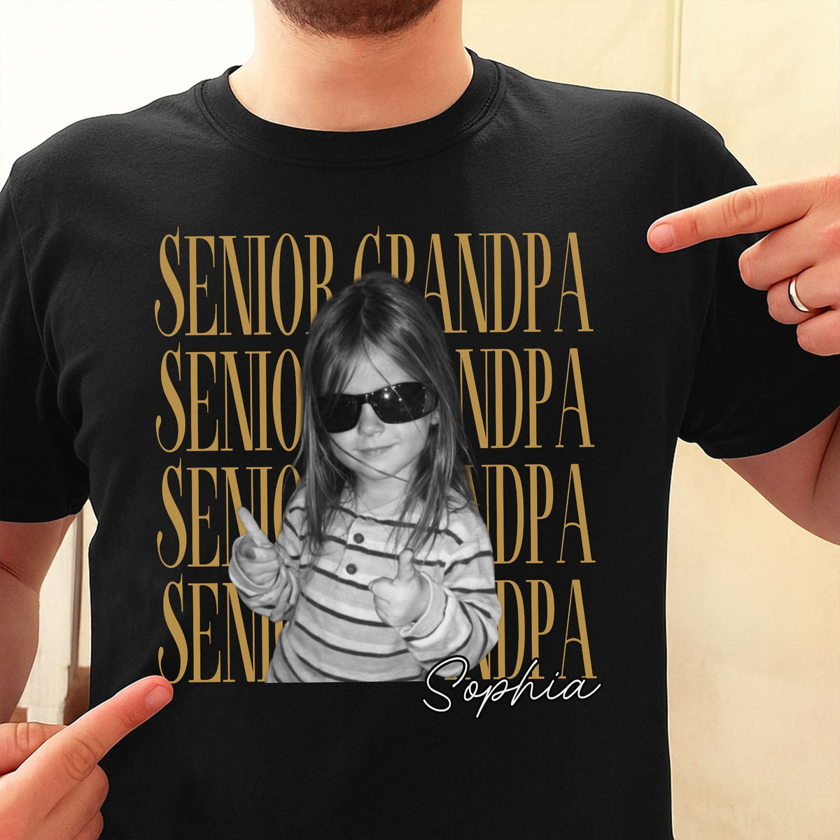 Senior Mom Custom Photo Personalized Graduation Gift - Personalized Custom Unisex T-shirt, Hoodie - FAM862_BBAS
