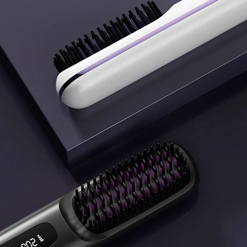 🔥Summer Hot Sale 49% Off🔥Wireless Ceramic Heating Hair Straightening Comb