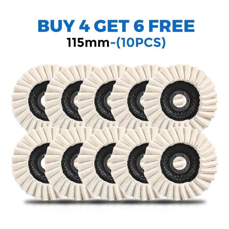 🎁Black Friday Sale - Limited time 49% OFF🎁✨Wool Felt Flap Polishing Disc