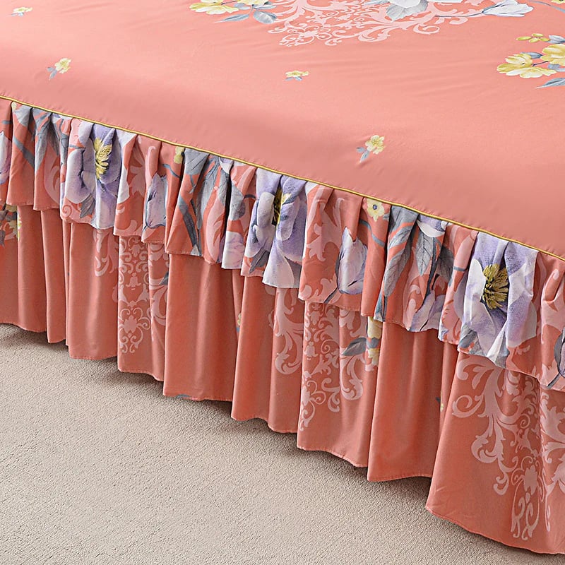 ⏳Limited-time 50% off⏰3-Piece Ruffled Bed Skirt Set🛏️