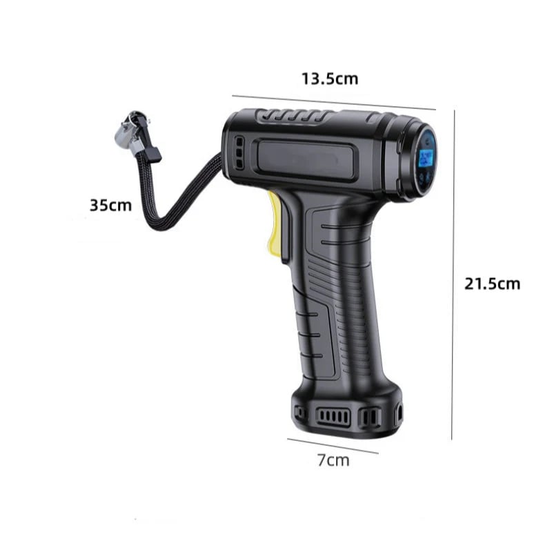 Portable Cordless Air Compressor with Digital Display