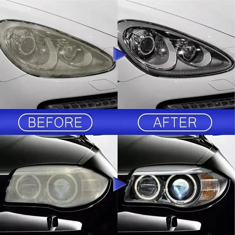 🔥Automotive Headlamp Refurbisher & Crystallization Coating Agent Kit🚗✨