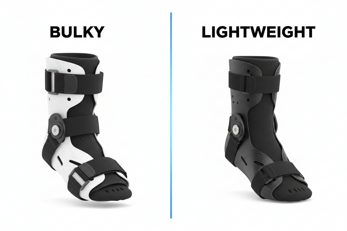 Lightweight Adjustable Ankle Brace for Sports Support