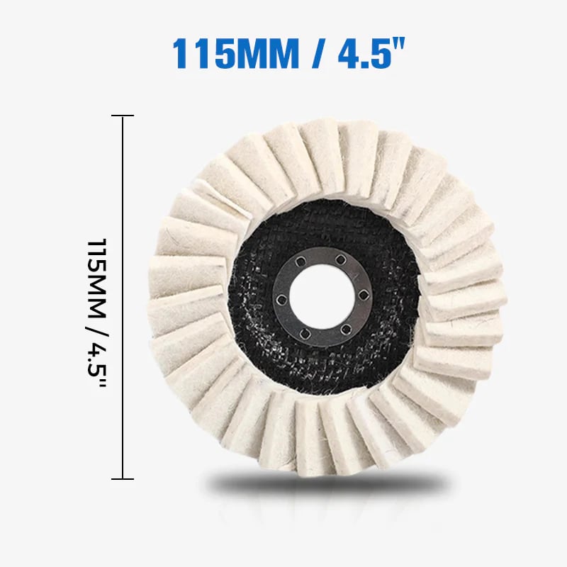 🎁Black Friday Sale - Limited time 49% OFF🎁✨Wool Felt Flap Polishing Disc