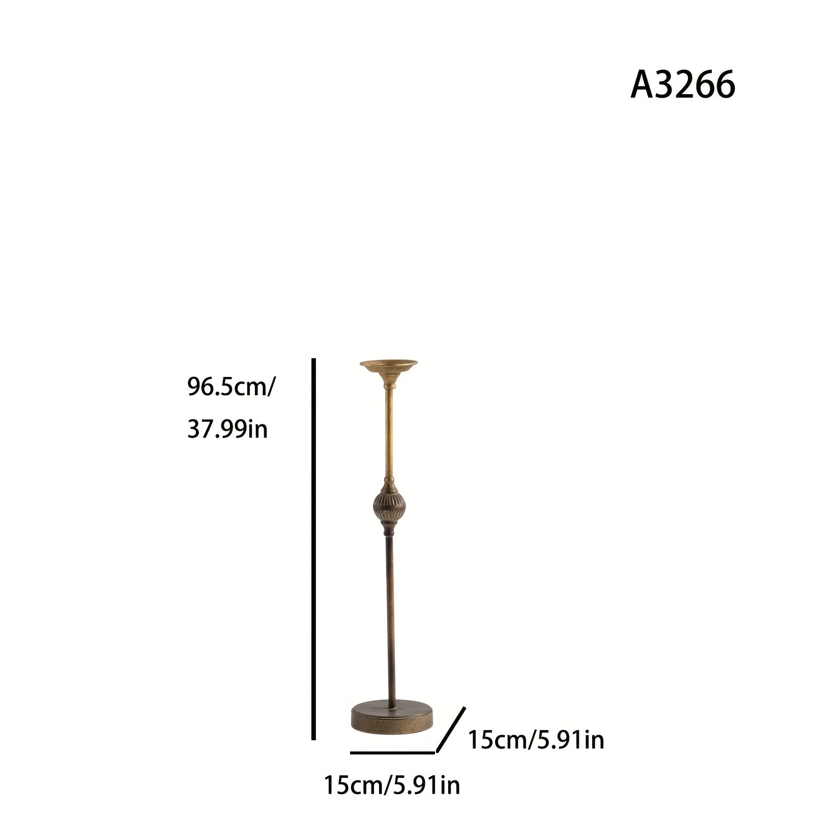 High Foot Candlestick High Foot Candlestick | American Art Floor Photography Props Decorative Ornaments Festival