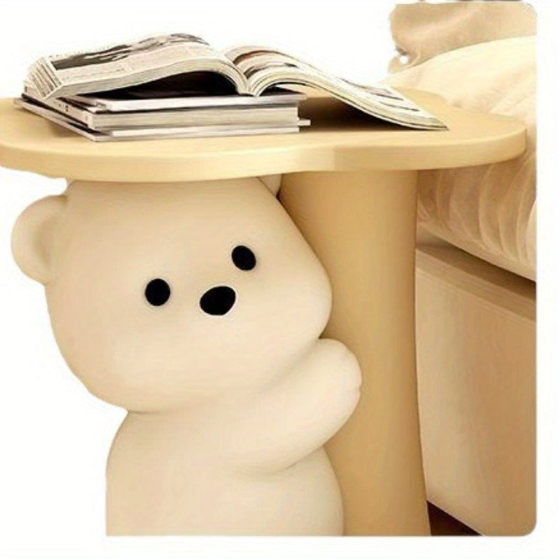 Bear Decoration A Large, Adorable Bear Decoration for The Living Room, Featuring a Sofa Side Table And a Bedside Table. This Resin Piece Does Not Need Electricity And Is Perfect for Any Type of Room