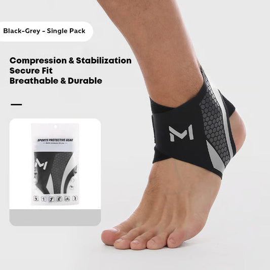 🔥HOT SALE🏃Lightweight Ankle Brace | Compression Support for Sprain Prevention – Breathable & Perfect for Basketball, Soccer & Fitness