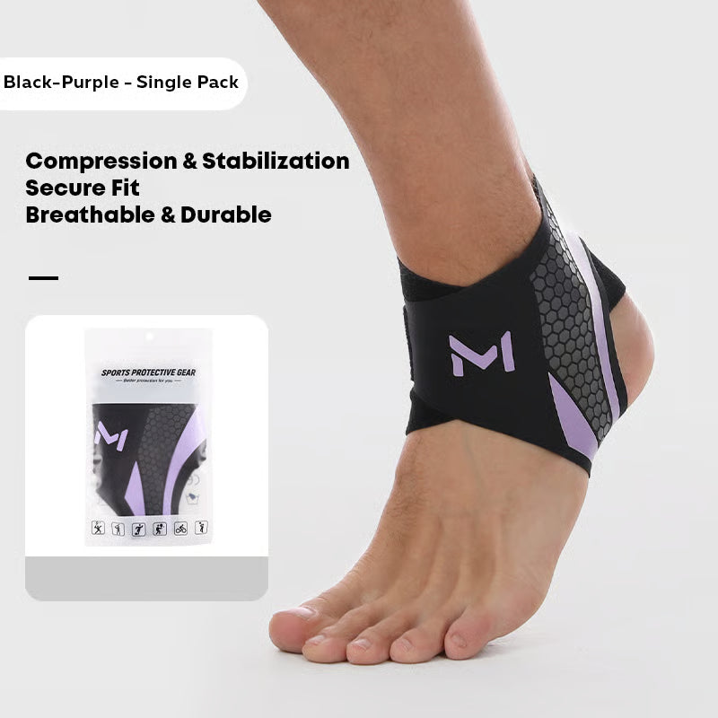 🔥HOT SALE🏃Lightweight Ankle Brace | Compression Support for Sprain Prevention – Breathable & Perfect for Basketball, Soccer & Fitness