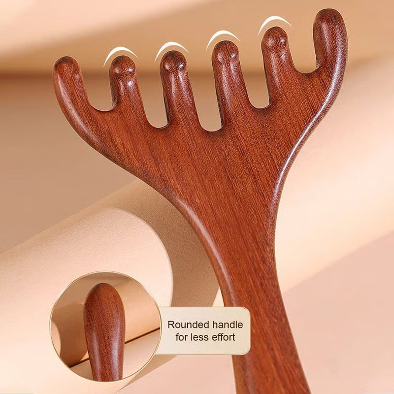Six-claw Meridian Massage Comb